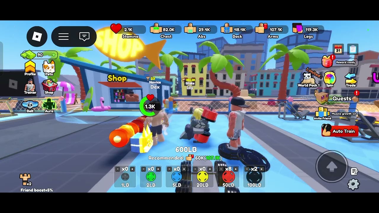 Part 3 at gym simulator 