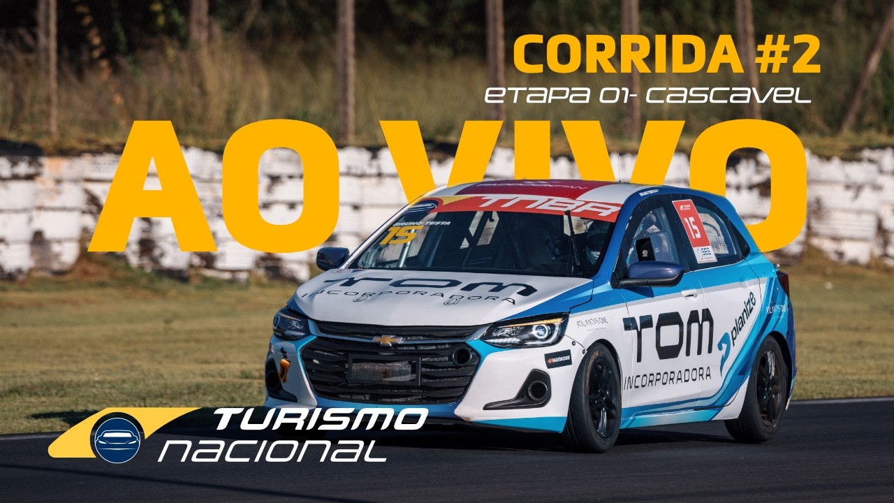 TURISMO NACIONAL 2026 | AO VIVO | 1&ordf; ETAPA - CORRIDA 2 | CASCAVEL, PR