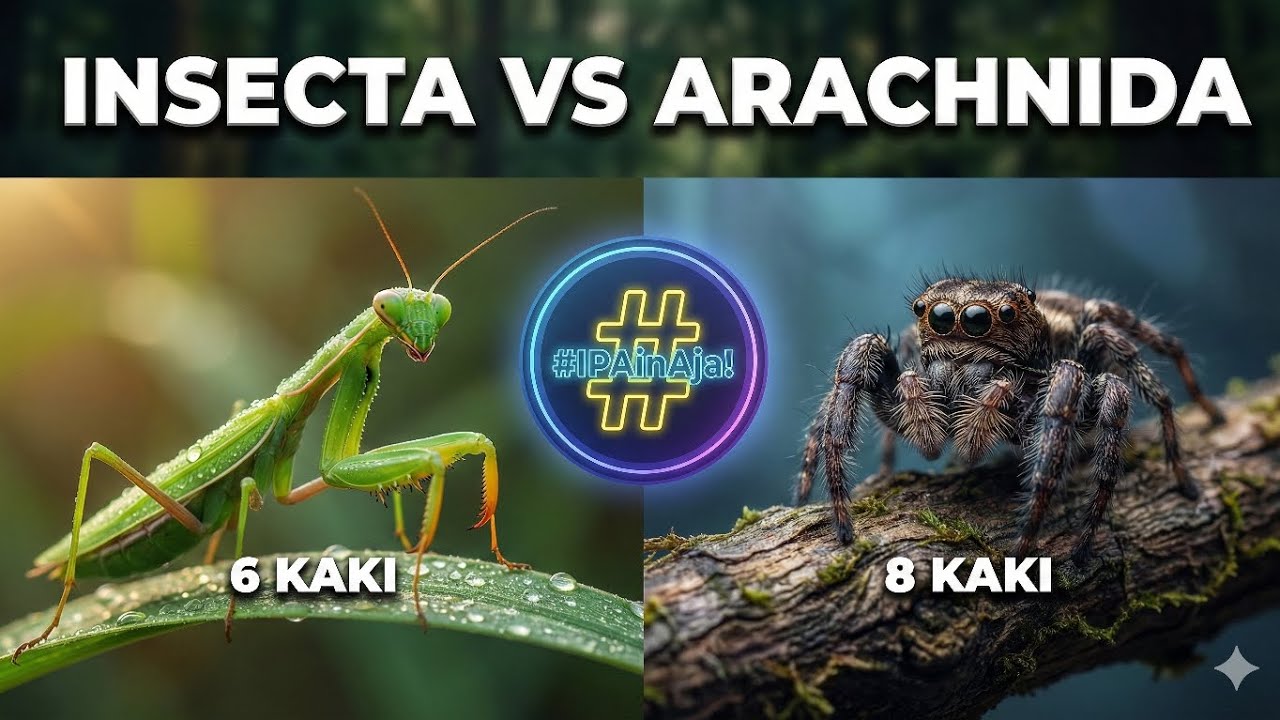 KLASIFIKASI MAKHLUK HIDUP - ARTHROPRODA PART 1