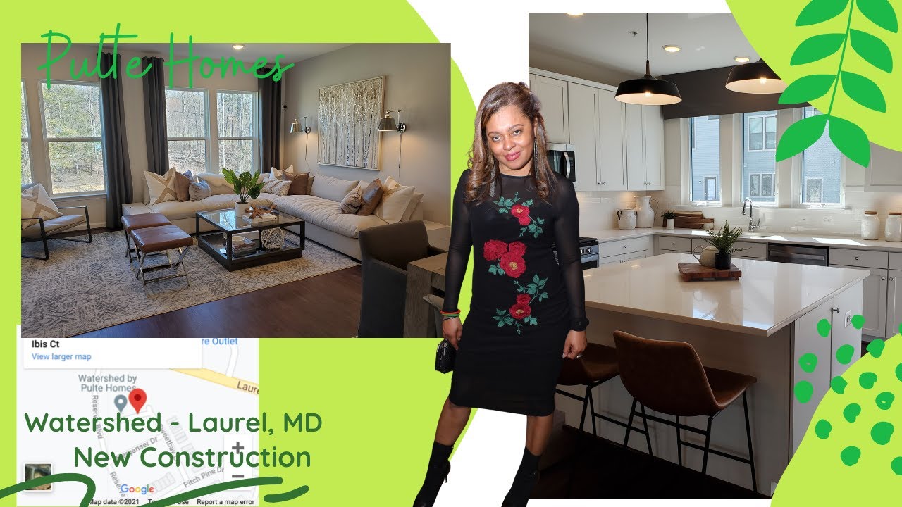 How To Live at Watershed - Laurel, Maryland | New Construction Town Home Tour