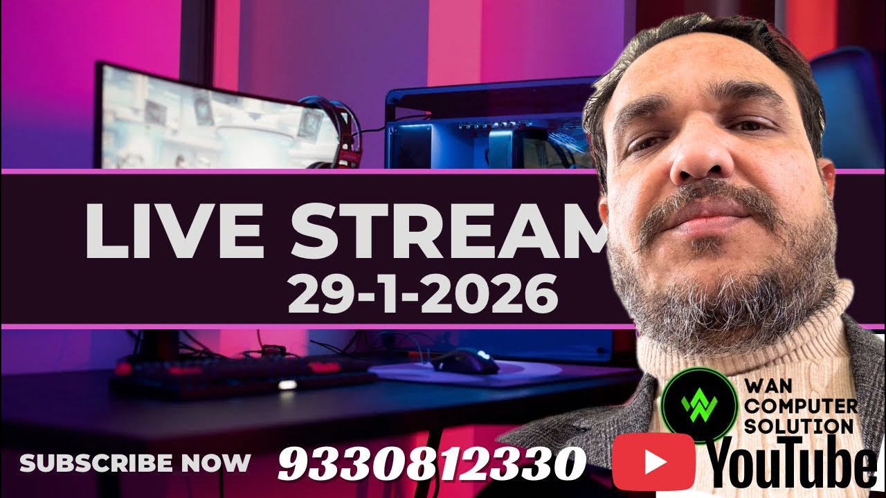 Wan Computer Solution was live🔴|| Best Price Computer Shop | Kolkata🥰
