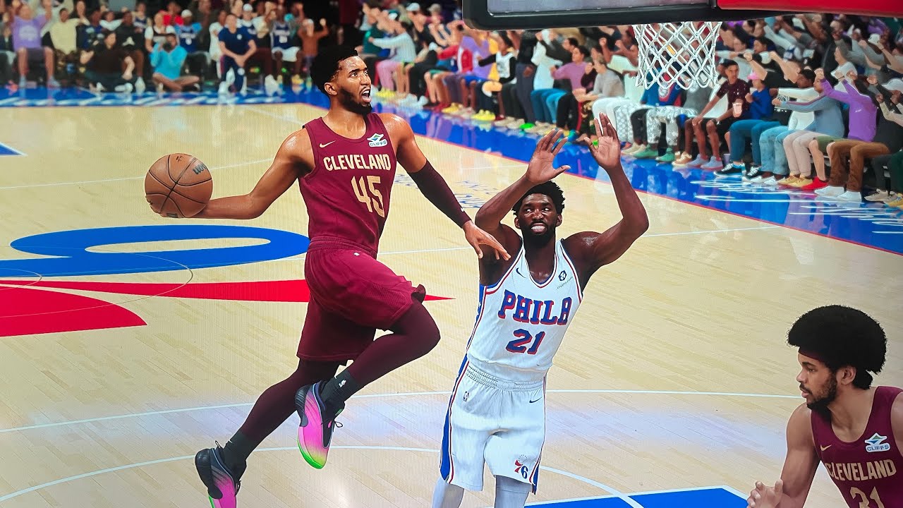 NBA 2K26 Philadelphia vs Cleveland