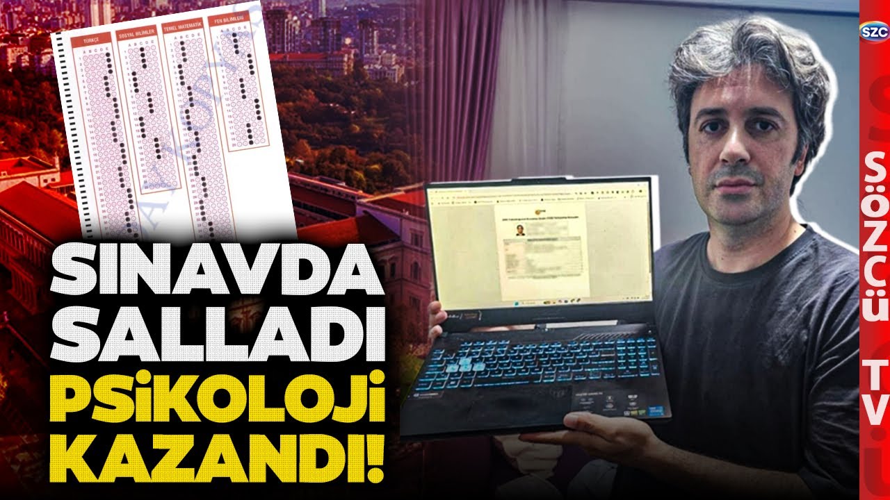 'Sallayarak Üniversite Kazandım' Prof. Dr. Behçet Yalın Özkara'dan Görülmemiş Eğitim Sistemi Tepkisi