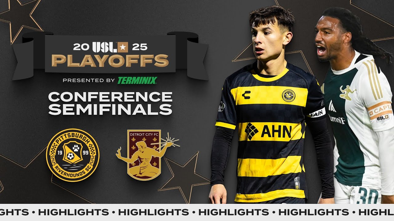 11.8.2025 | Pittsburgh Riverhounds SC vs. Detroit City FC - Game Highlights