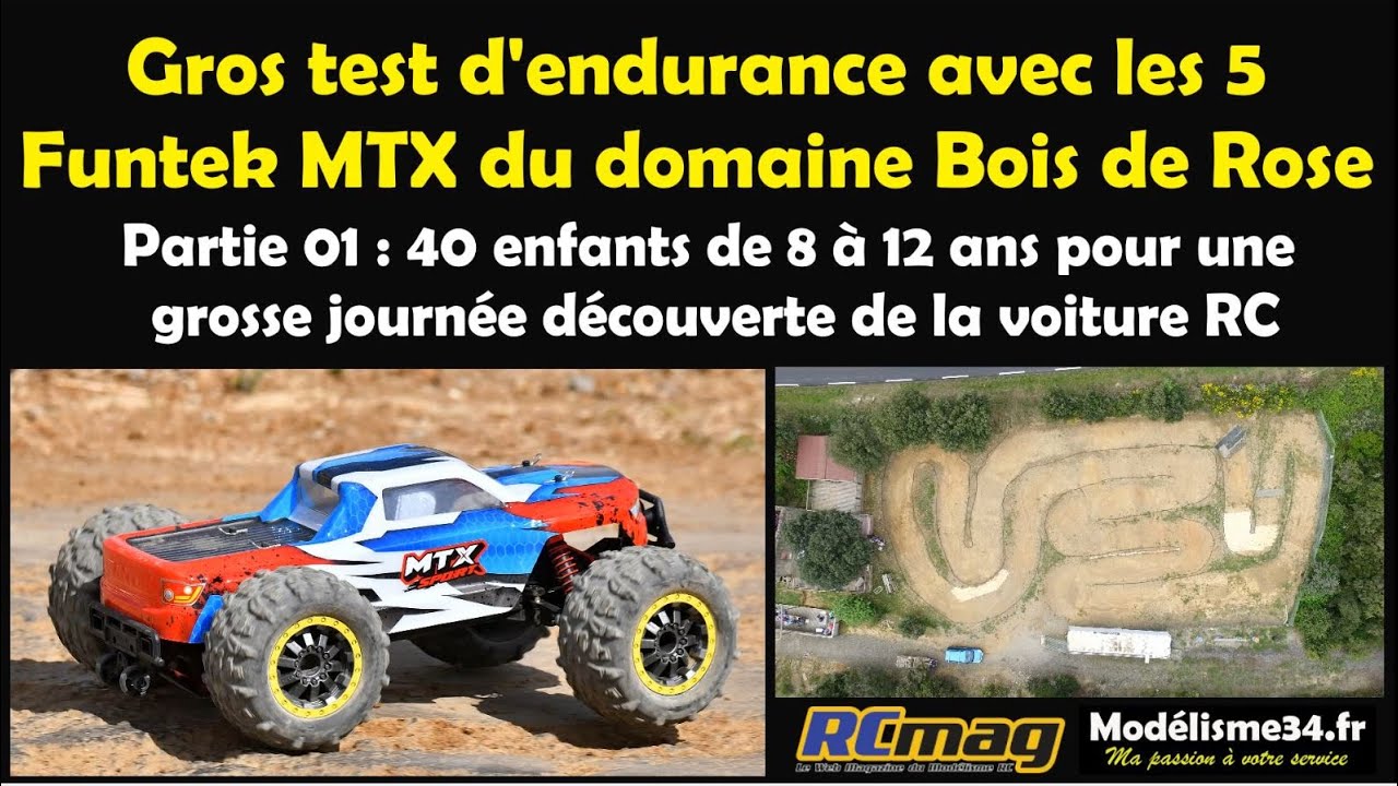 Gros test d'endurance pour le Funtek MTX avec 40 enfants d'un centre aéré - Partie 01