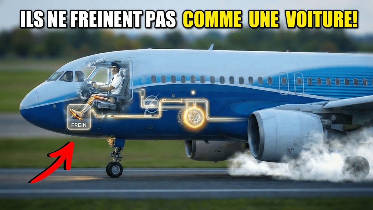 Comment les avions freinent-ils vraiment ?