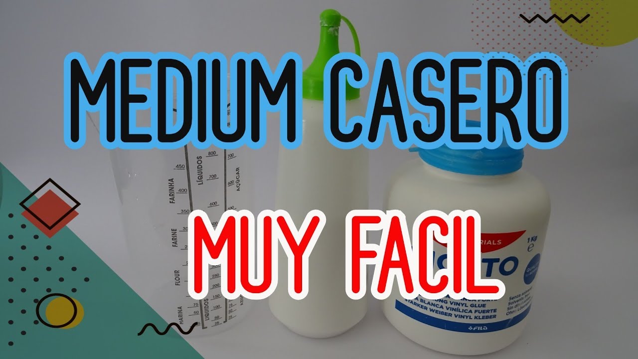 M&Eacute;DIUM para POURING ⚠️ CASERO Y F&Aacute;CIL | Tutorial de acr&iacute;licos fluidos en espa&ntilde;ol