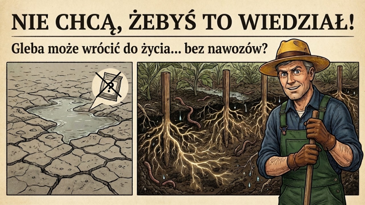 Ożywić martwą glebę w 60 dni: Odkryto zapomnianą technikę palikowania drewnem z XIX wieku