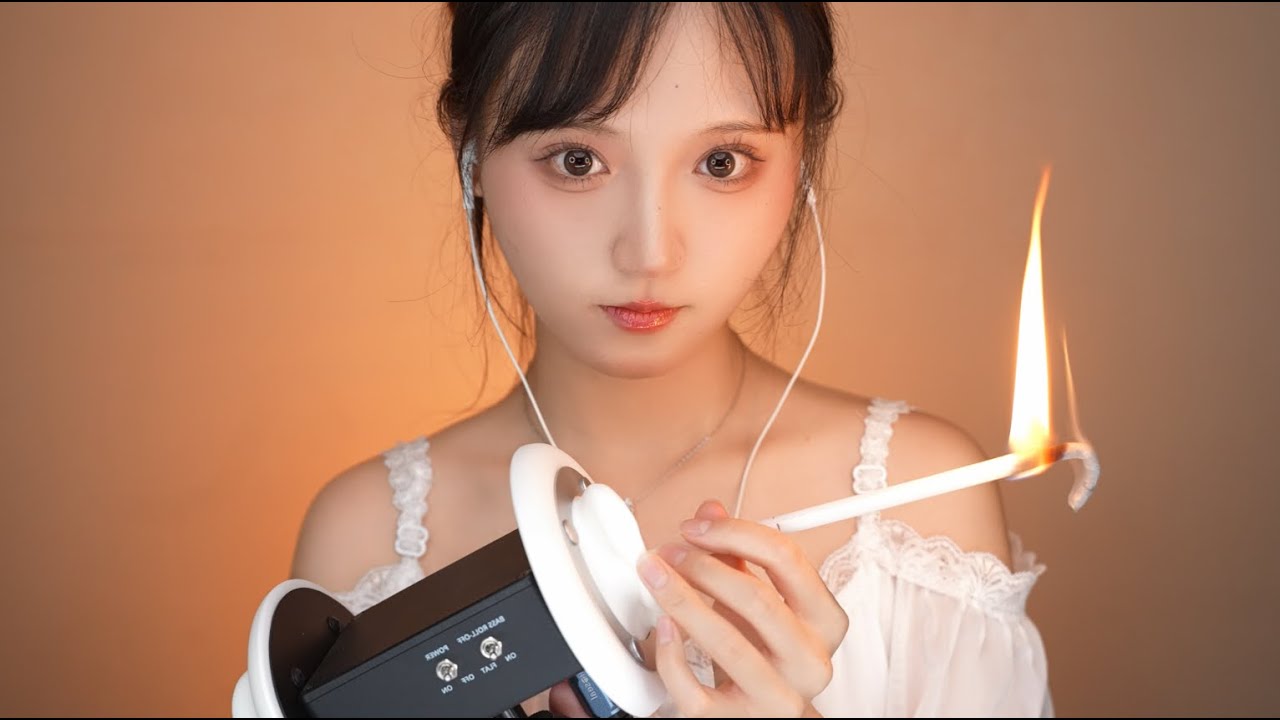 ASMR🔥Ultimate Ear SPA🔥Ear Candling Sensation