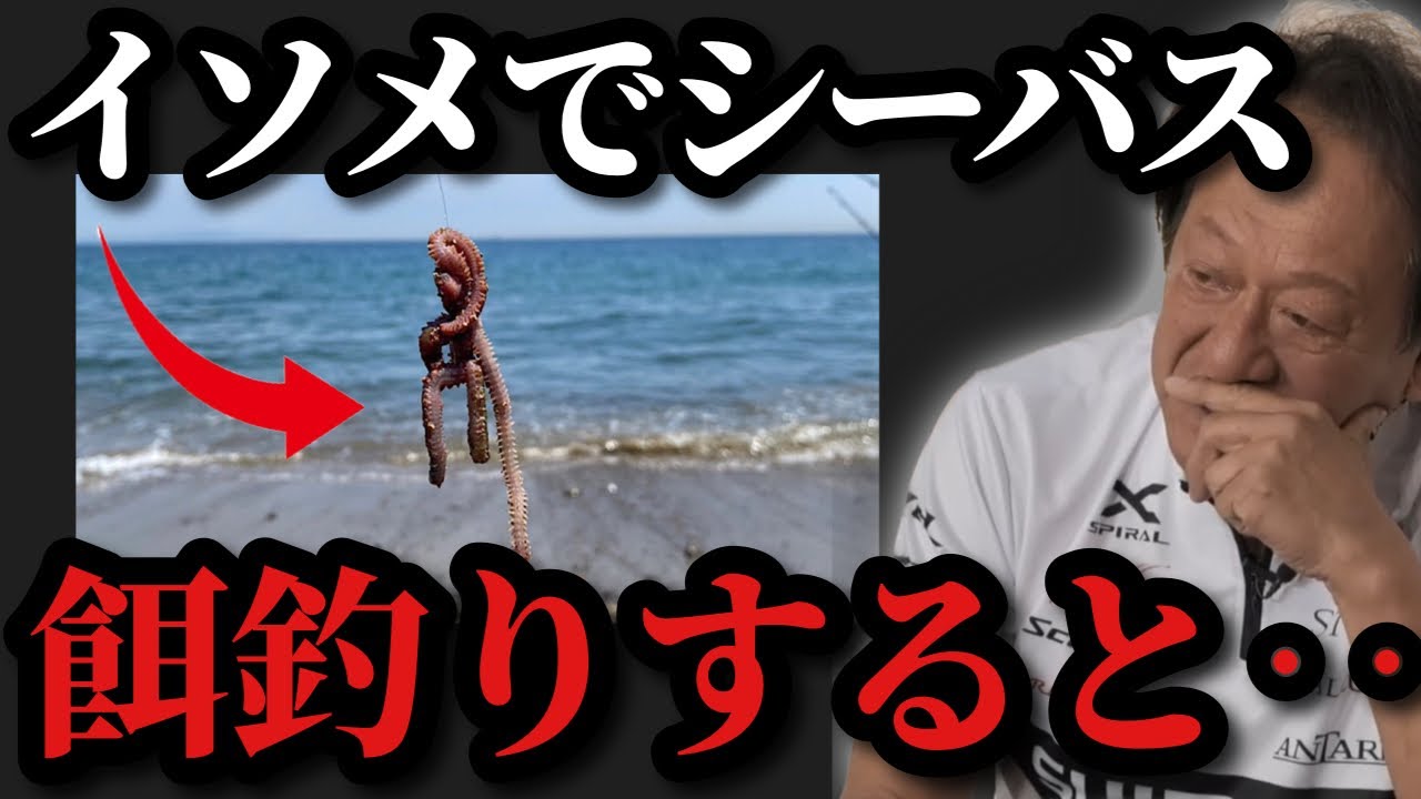 【村田基】※シーバスの餌釣りをすると‥【村田基切り抜き】