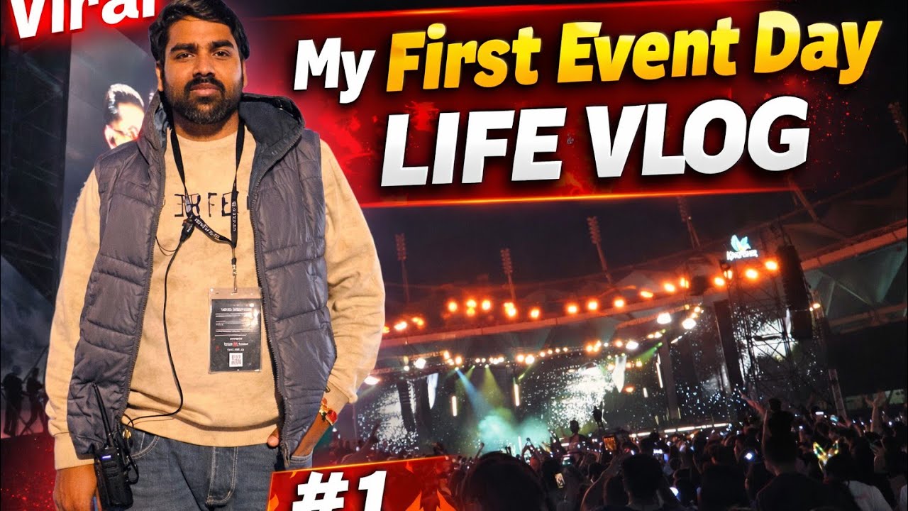 My First Event Day Life Vlog .           