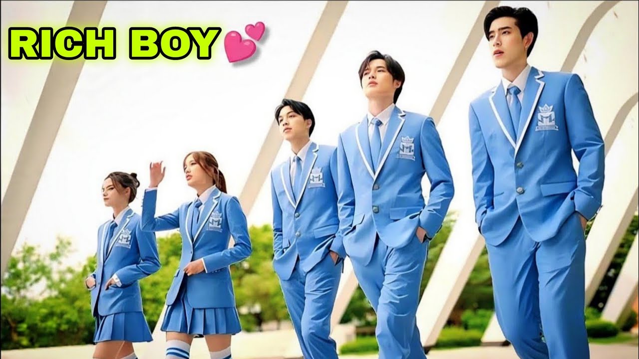 school gangster boy fall in love with poor girl🔥| 4 handsome boys bully poor girl | kdrama explained