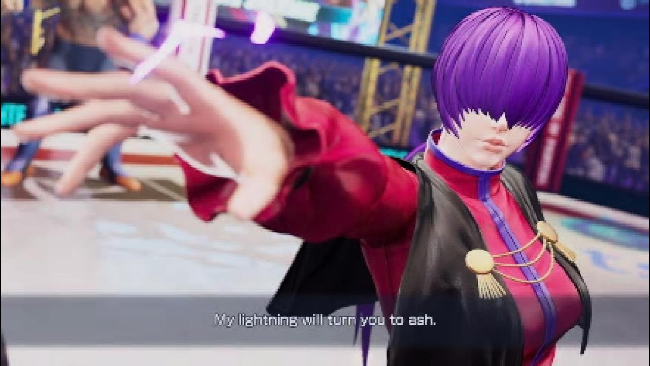 The King of Fighters XV Orochi Shermie's Quotes (Story Mode)