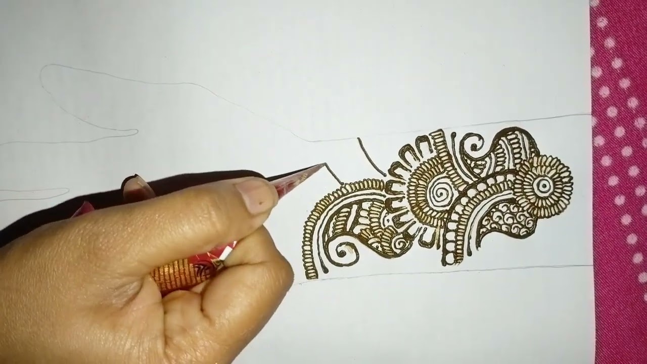 बहुत ही सुंदर अरेबिक मेहंदी ## beautiful heena design 💯👌❤🧿