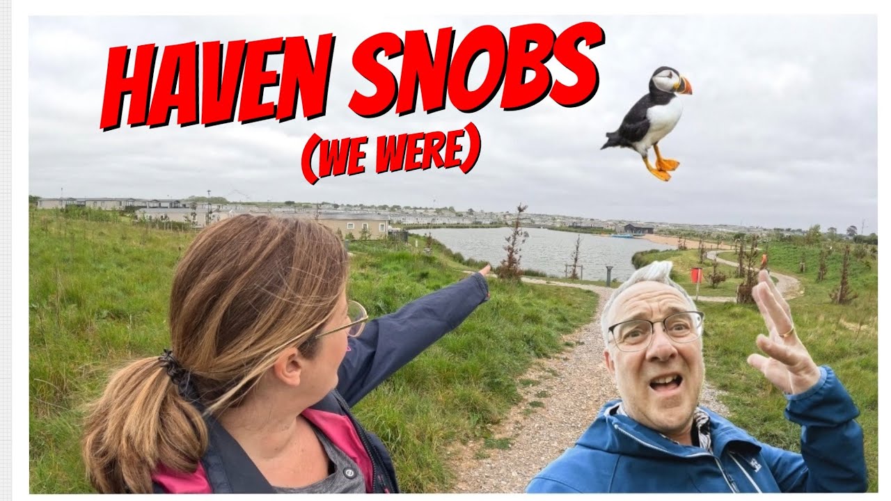 Haven Snobs in our Motorhome 🚐 Flamborough Head looking for Puffins!