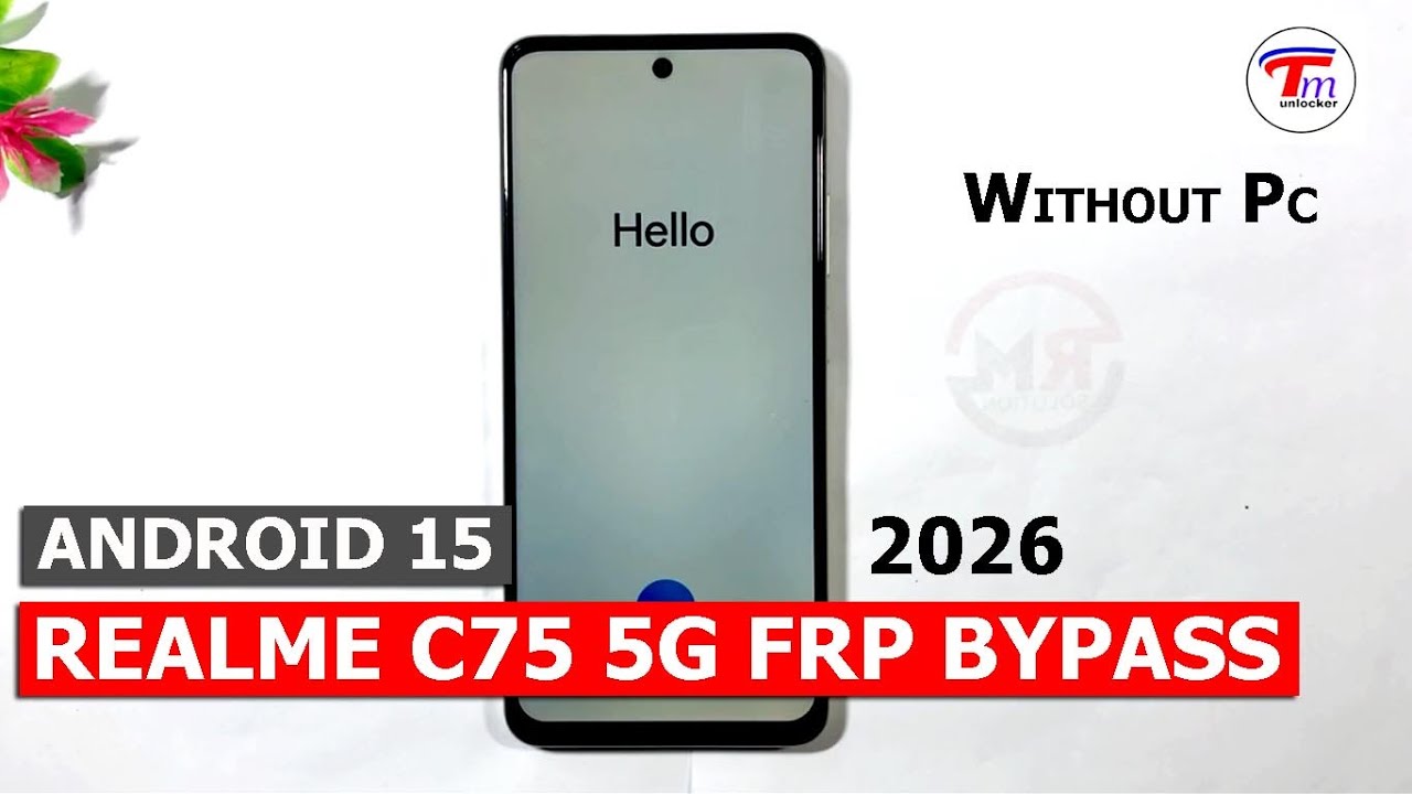 How to Bypass Google Verification on Realme C75 Frp Bypass Android 15 2026