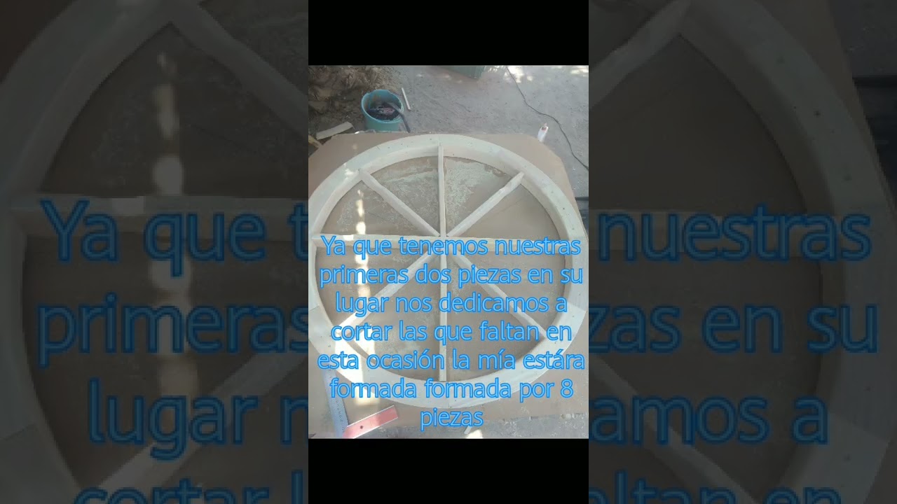 fabricación de rueda de carreta con madera de tarima