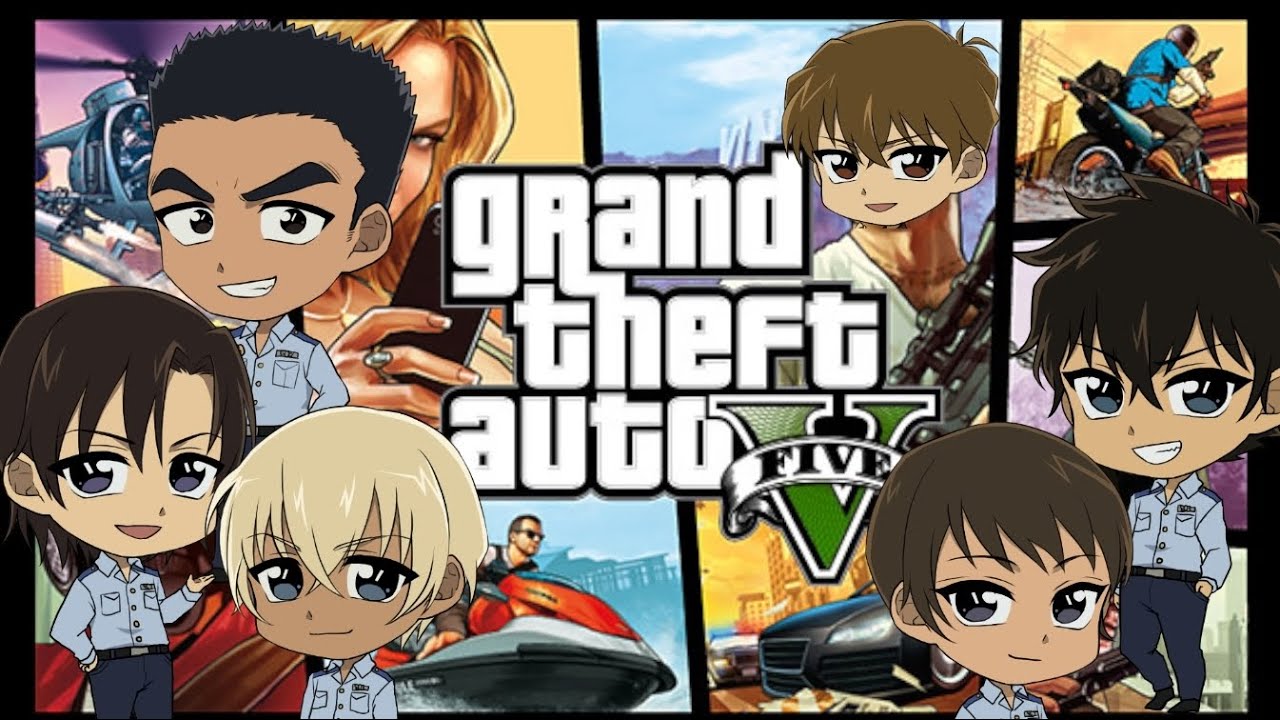 【名探偵コナン】治安最悪！？お仕事ですよ警察学校組！！GTA5【#うぃずはく】