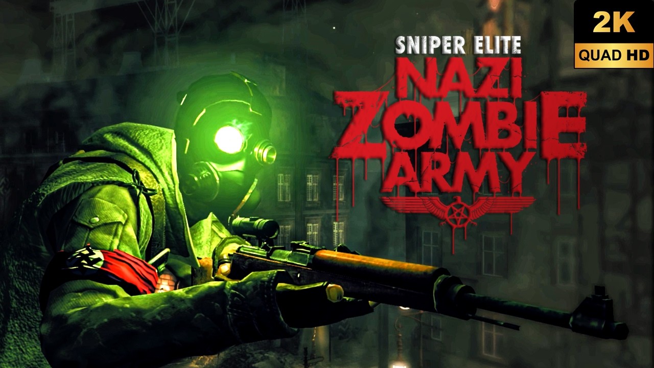 Sniper Elite: Nazi Zombie Army - Longplay, No Commentary [2K 60FPS]