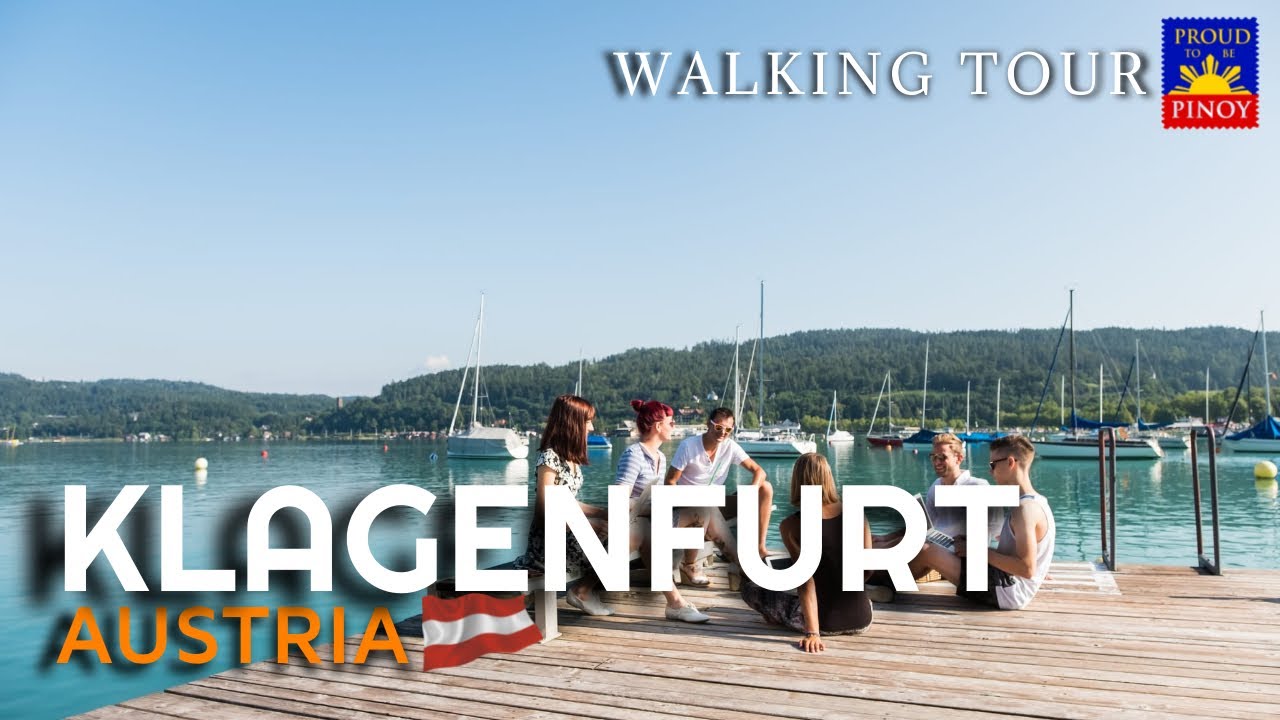 Strandbad Klagenfurt, Austria 🇦🇹 | Walking Tour