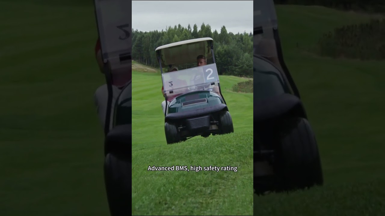 Safe & Powerful LiFePO4 Golf Cart Battery — 48V 100Ah 🔋🛡️