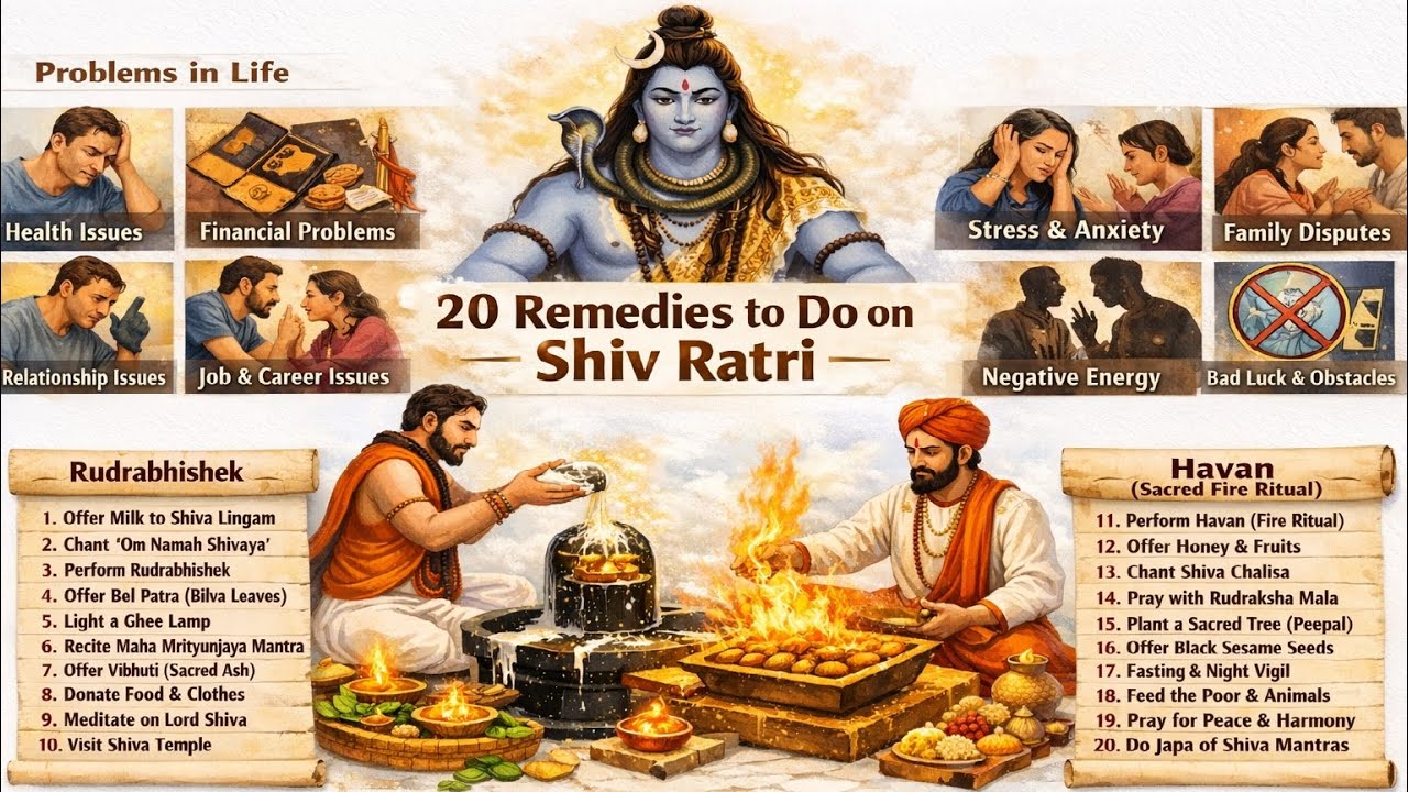 Health, Money, Stress, Family Problems? Do These Shiv Ratri Remedies