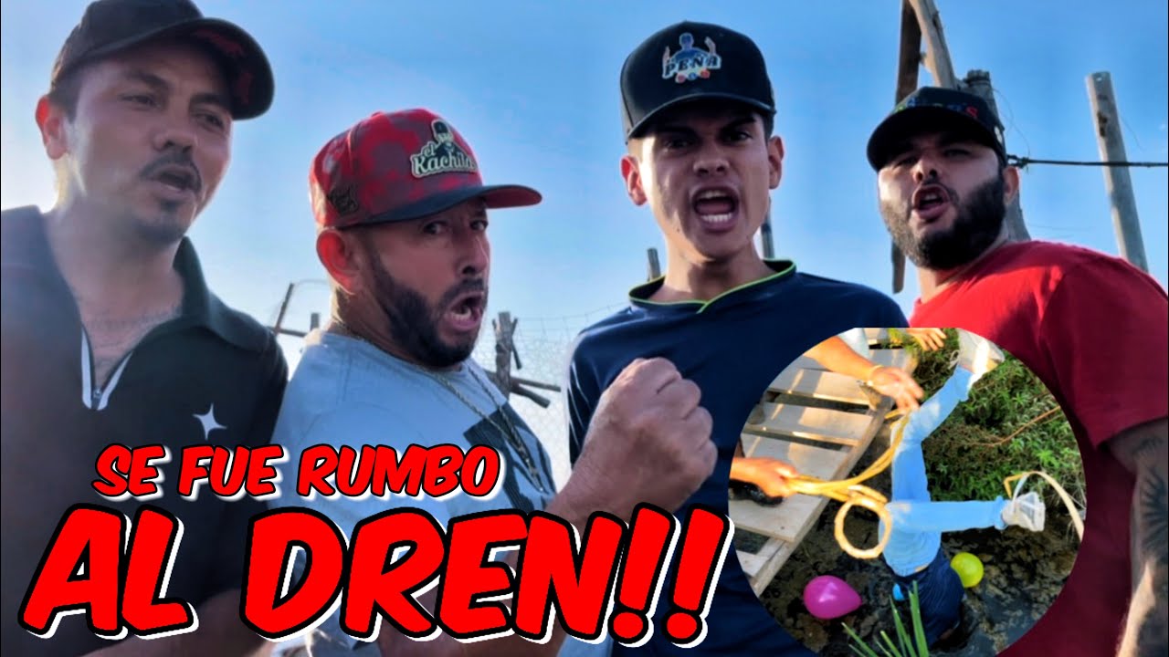 Reto termina mal caí en un drenaje!!