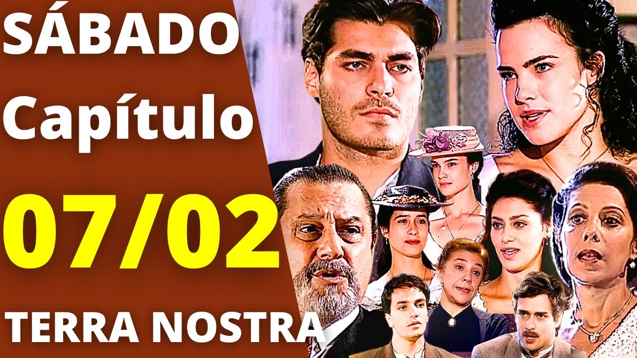 TERRA NOSTRA Capítulo de hoje SÁBADO 07/02 GIULIANA TERMINA COM MATTEO APÓS DESCOBERTA BOMBA!