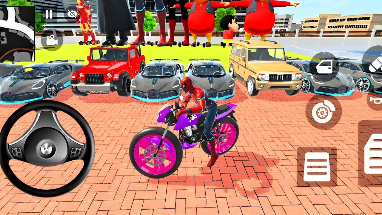Spider 🕷️ man Train, Squid & Granny 3D Game Indian Thift Auto Simulator Purchase Lot's of Scary🥳