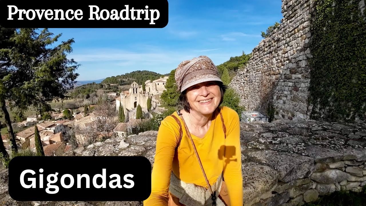 Vlog 263 Gigondas ein Bergdorf mit Burg Botanik & WoMo Stellplatz • Provence Frankreich