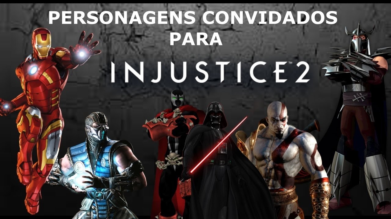Personagens Convidados  para Injustice 2  - Canal Hora do Curioso