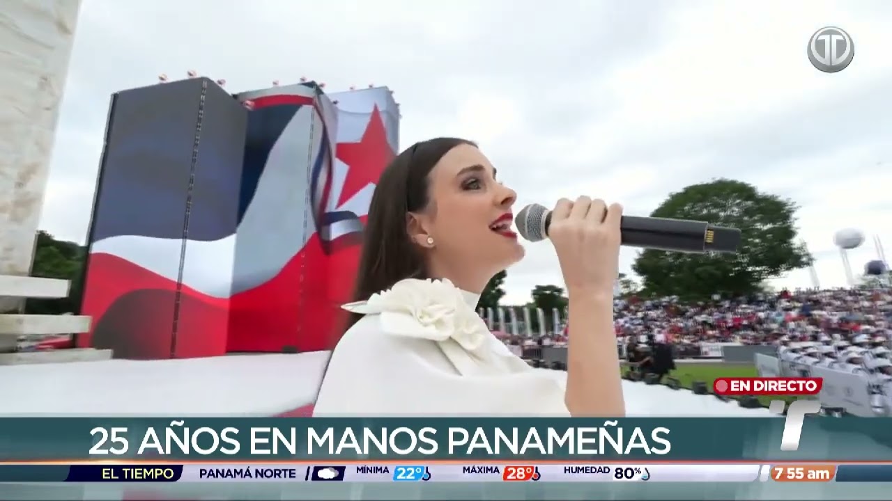 BANDERA (En Vivo - 25 Aniversario de la Reversión del Canal de Panamá)