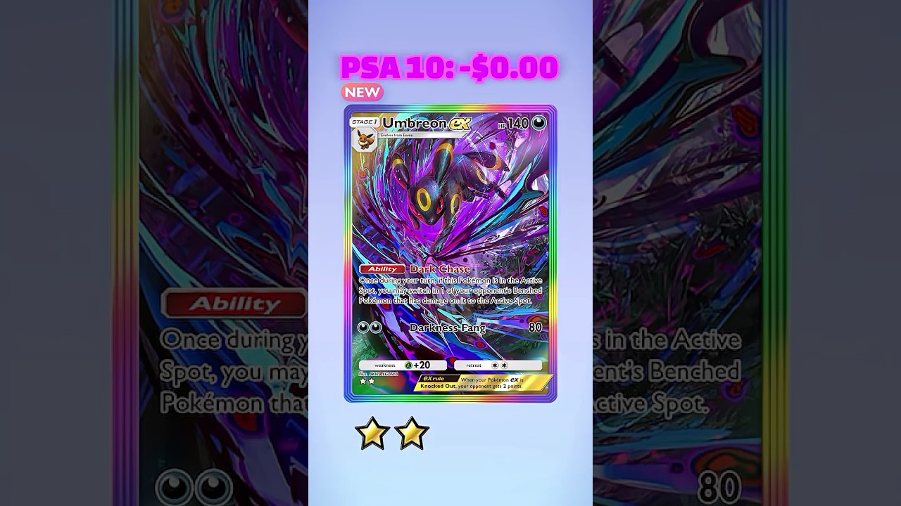 I Pulled an Umbreon ex! (Special Art Rare)