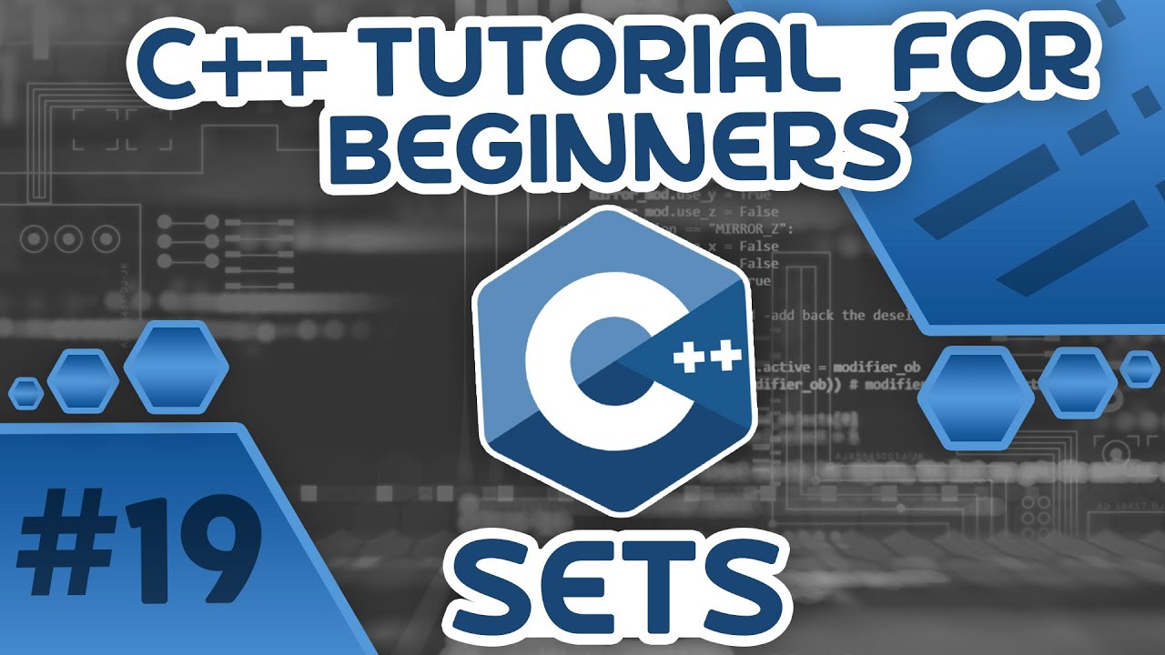 Learn C++ With Me #19 - Sets