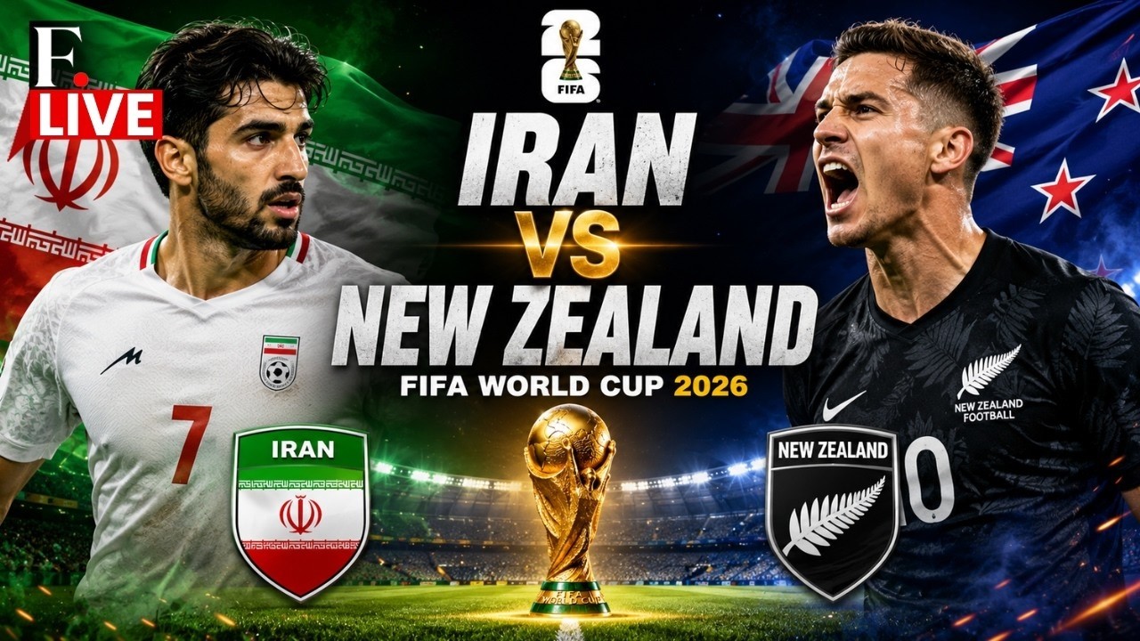 🔴FIFA World Cup 2026 LIVE | Iran vs New Zealand FIFA LIVE | Watch FIFA World Cup 2026 LIVE