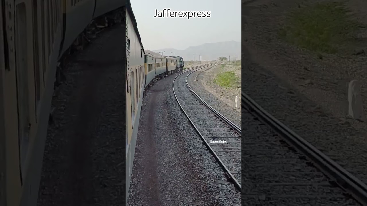 Jafferexpress 40 dn Aproch Mach railway station #railtrack #railwaybridge