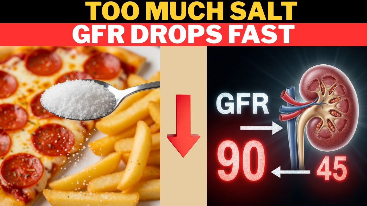 Reduce Salt to Improve GFR (Doctor Explains How Sodium Damages Your Kidneys)