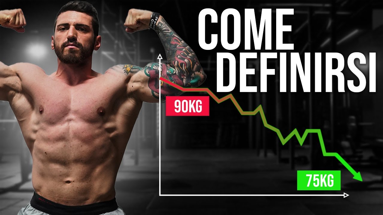 Come definirsi senza perdere muscoli: il metodo scientifico