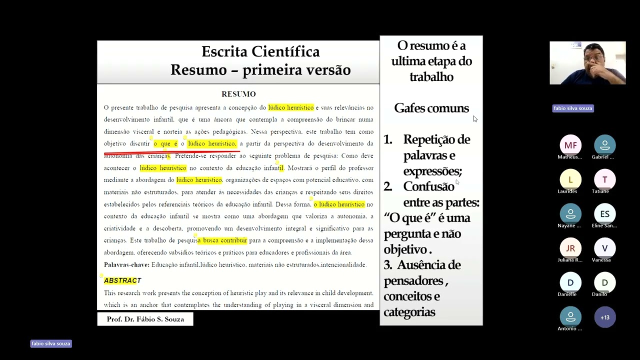 Escrita científica video 02