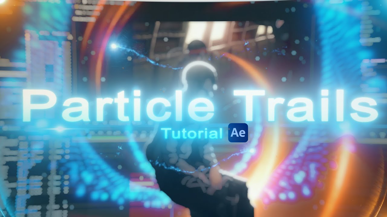 How to Make Spiraling Particle Trails in After Effects!