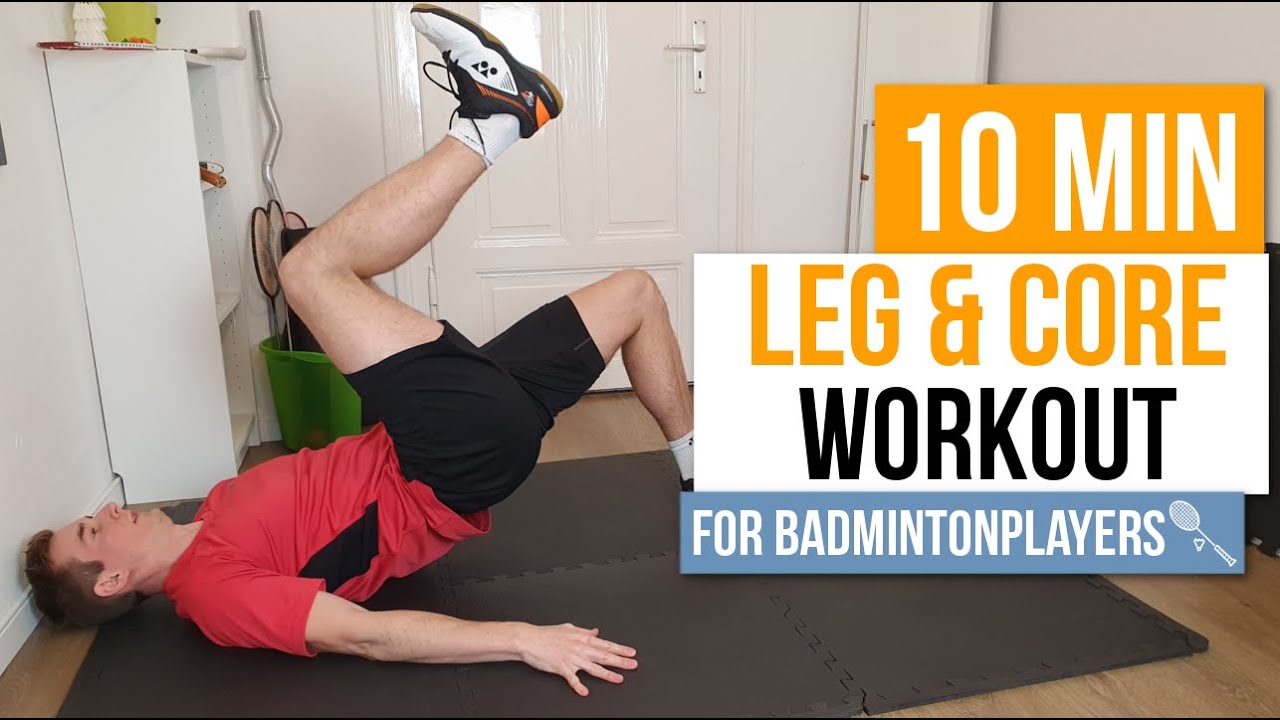 10 Min Legs and Core Workout - Follow Along