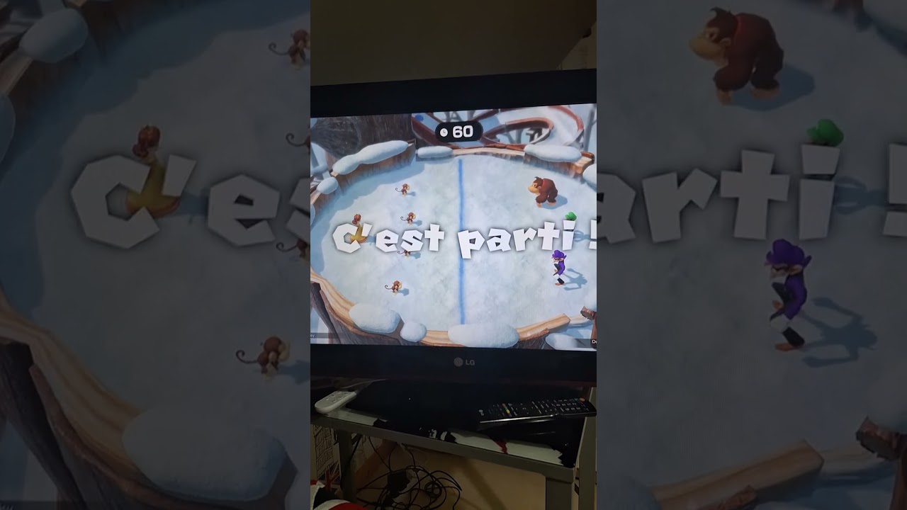 I Cleared Super Mario Party Jamporee Snow Brawl in 1 Second #short #supermariopartyjamboree