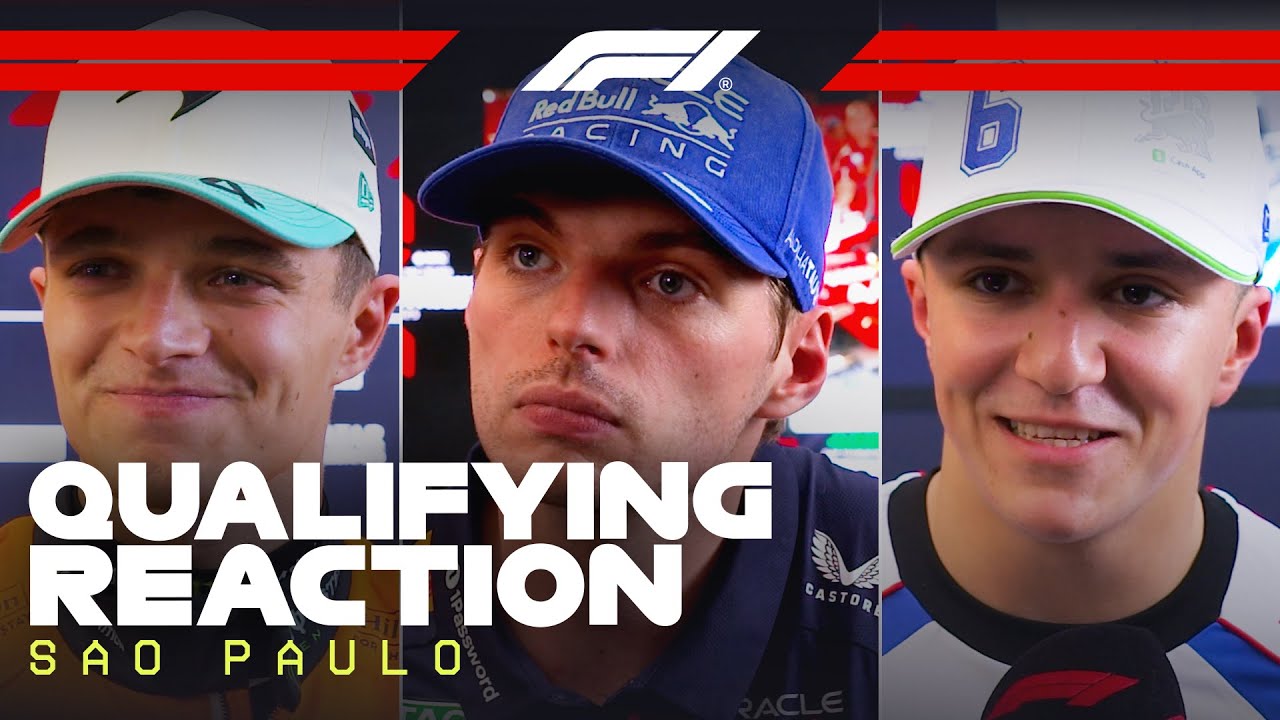 Drivers React To Qualifying | 2025 Sao Paulo Grand Prix