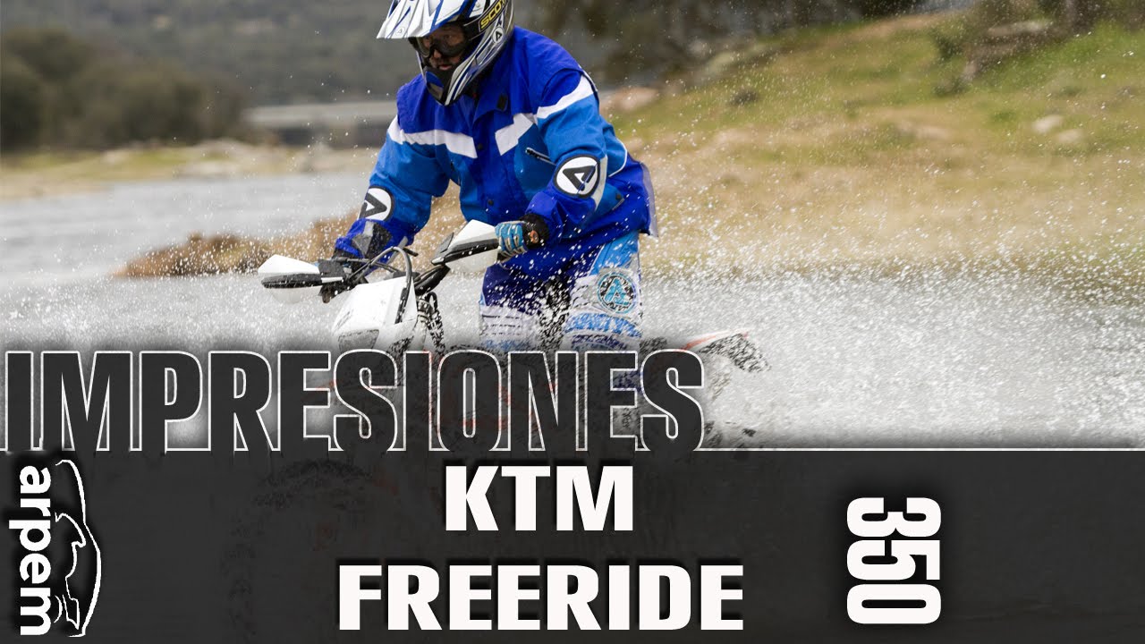 KTM Freeride 350 - 2014 - español - videoprueba
