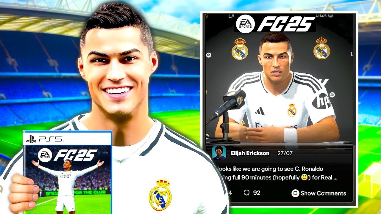 I Played Ronaldo's Career in FC 25...