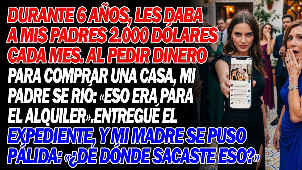 💰 Mis padres prometieron guardar $144k del alquiler; cuando lo pedí... 😳💰
