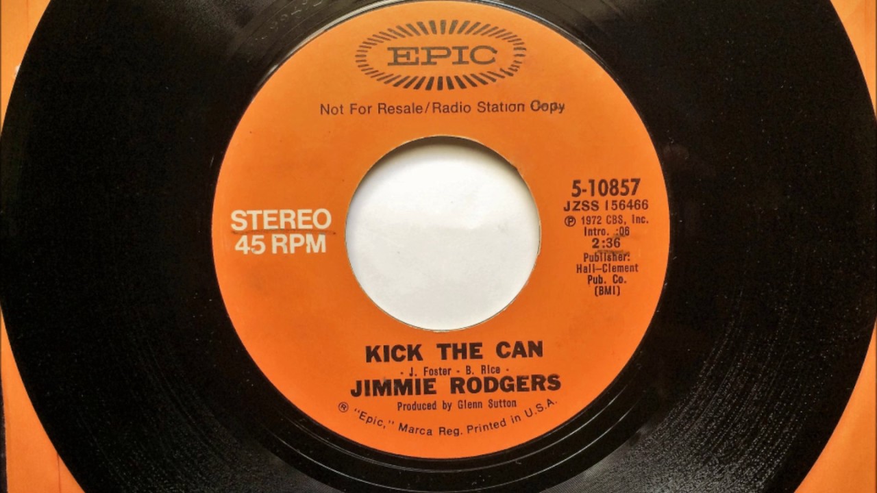 Kick The Can , Jimmie Rodgers , 1972