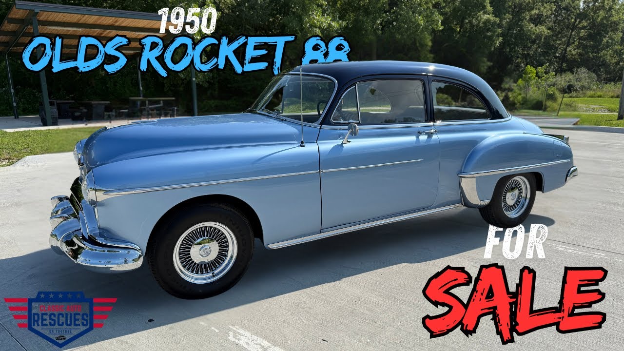 Тест-драйв Oldsmobile 88 303 Rocket 1950 года с 3-ступенчатой ​​механической коробкой передач — В...