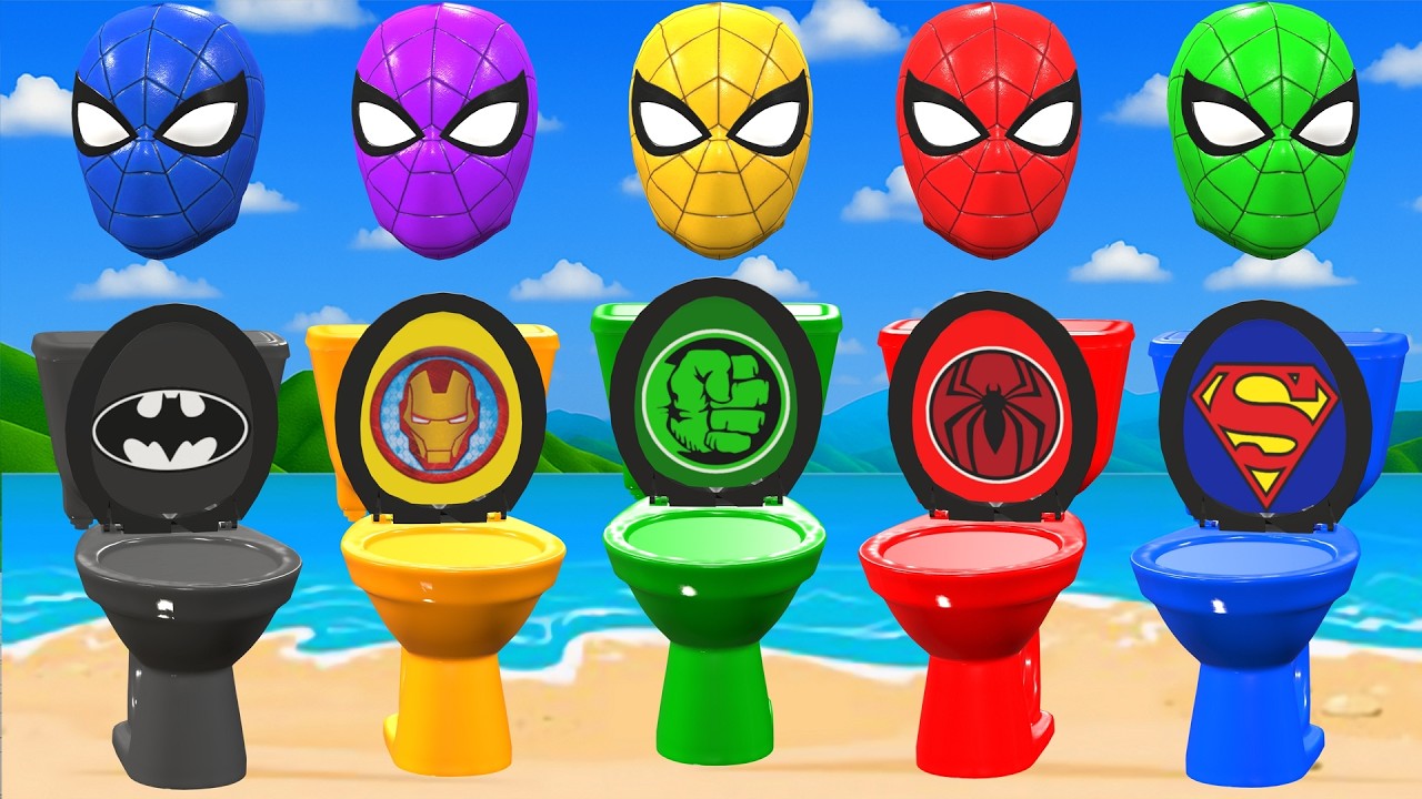 TEBAK GAMBAR is Live I Superhero Dance Gameplay