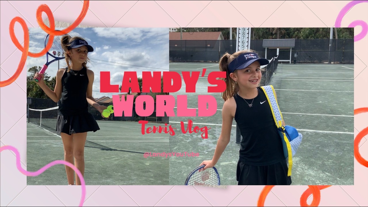 Tennis vlog with me! 🎾 🤙😎